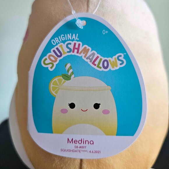 NWT 8" Medina the lemonade Squishmallow - Picture 2 of 2